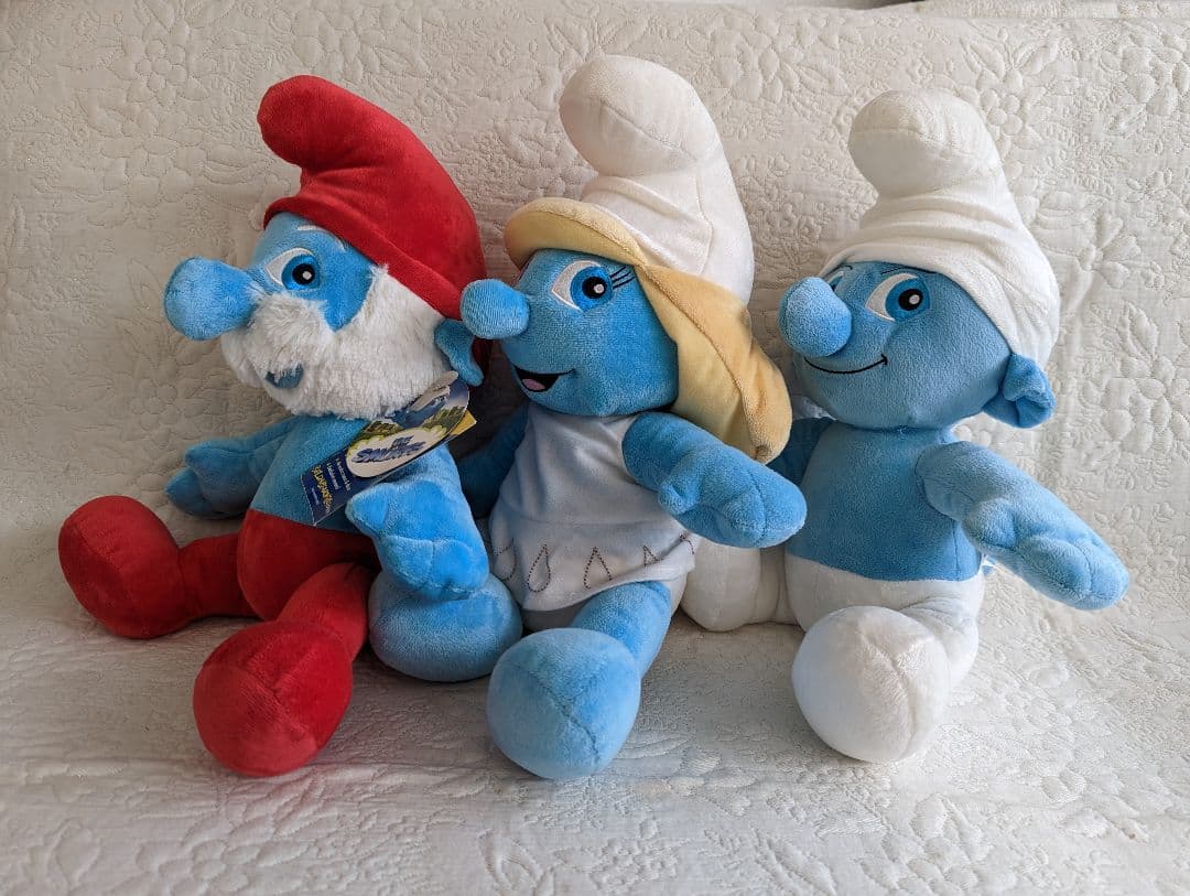 ビルドアベア　スマーフ　日本未発売を含む　コスチュームとぬいぐるみセット