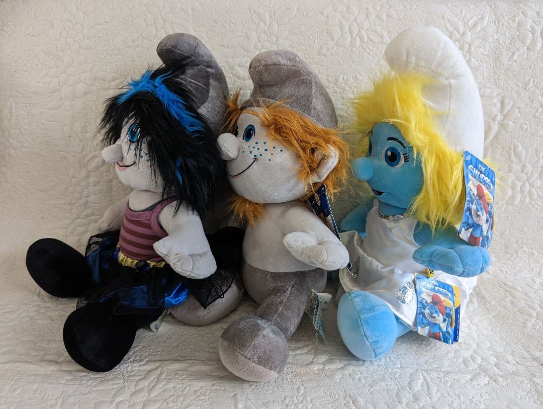 ビルドアベア　スマーフ　日本未発売を含む　コスチュームとぬいぐるみセット