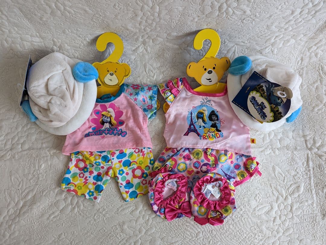 ビルドアベア　スマーフ　日本未発売を含む　コスチュームとぬいぐるみセット