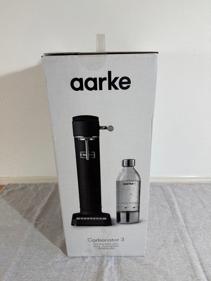 【新品未開封】aarke Carbonator 3 アールケ 炭酸水メーカー