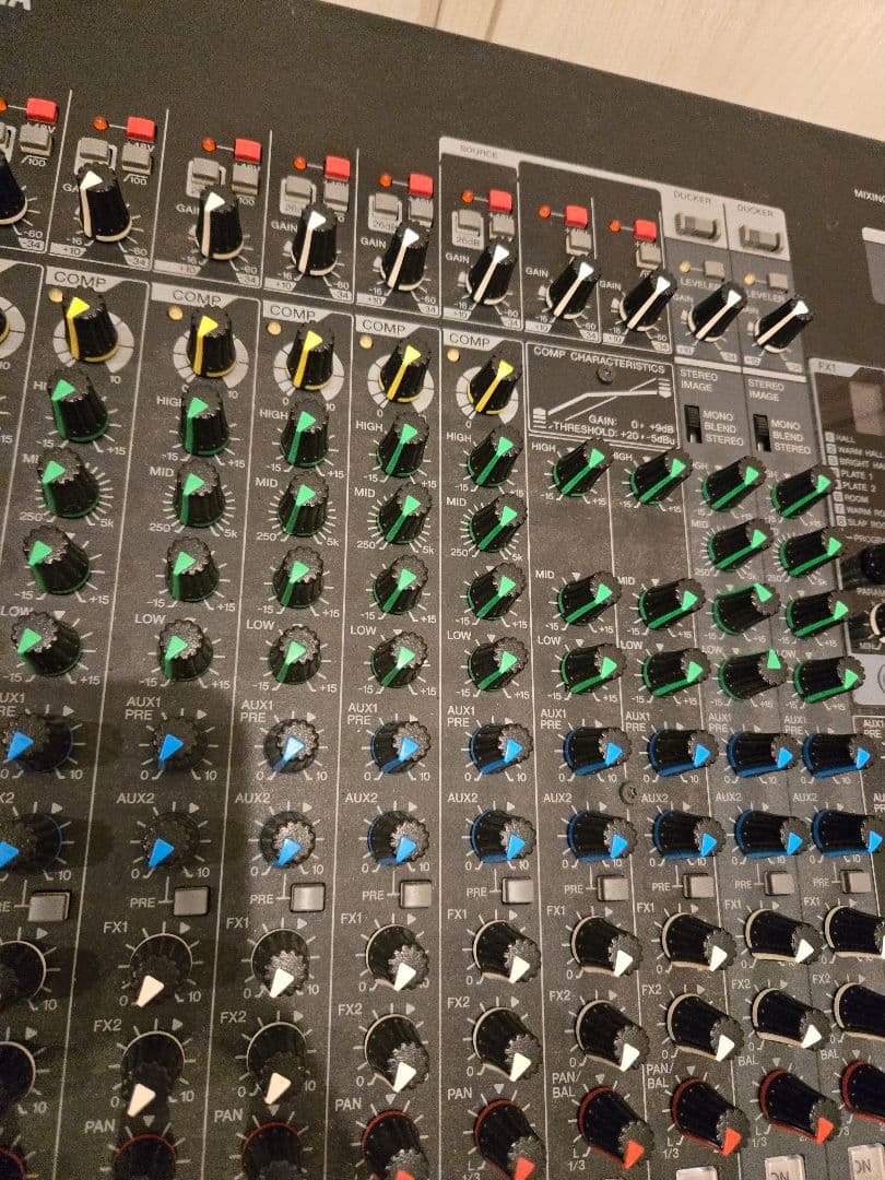 訳あり【YAMAHA】ヤマハ卓上アナログミキサーMGP16X