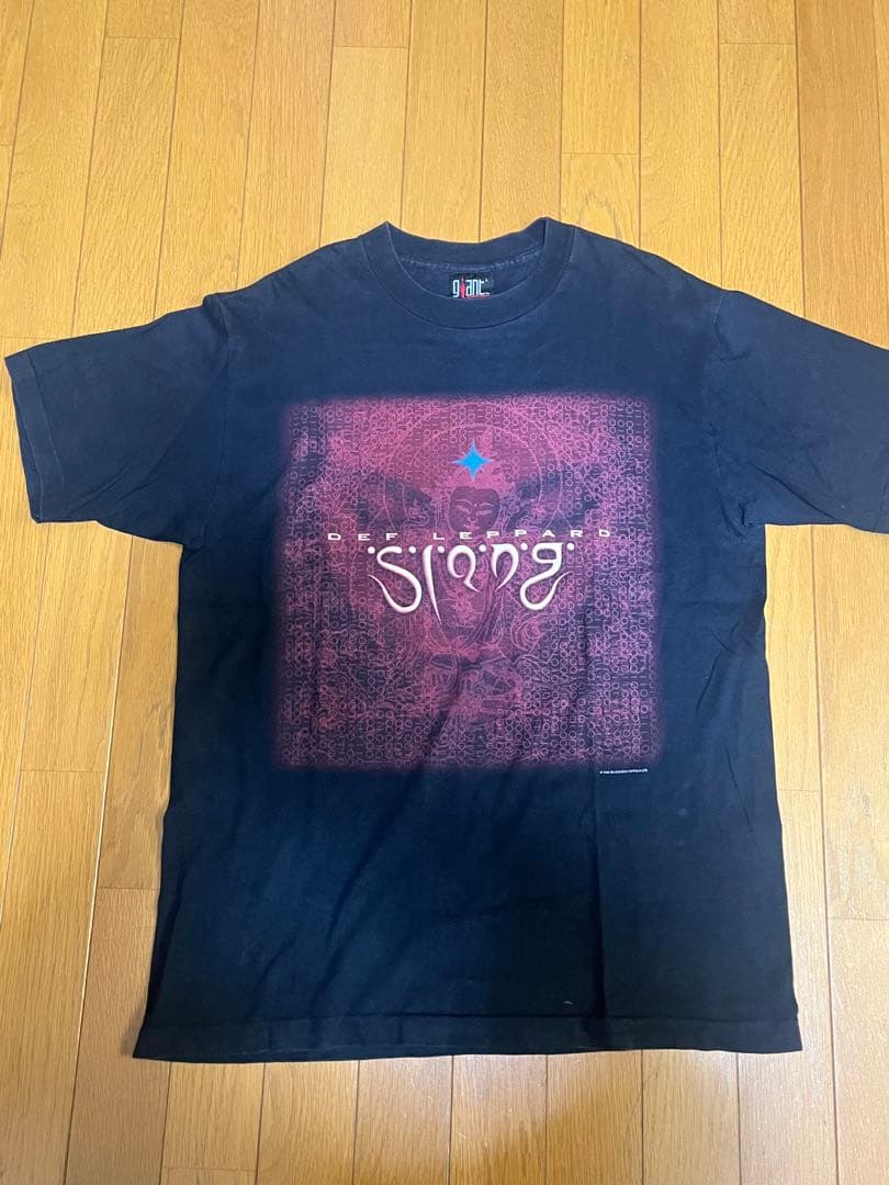giantタグ デフ・レパード ツアーT Tシャツ