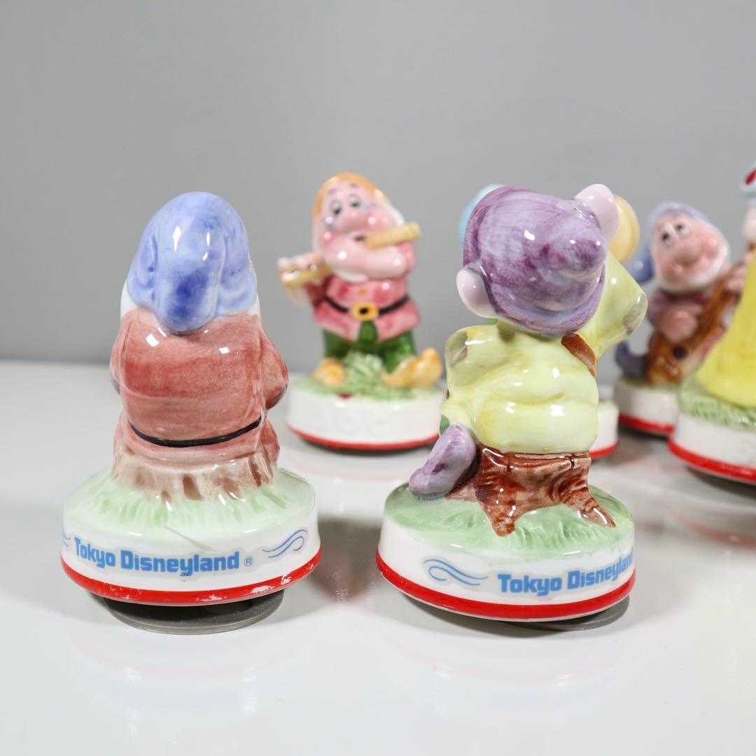 【希少】DISNEY 日本製　白雪姫と7人の小人　フルセットオルゴールディズニー