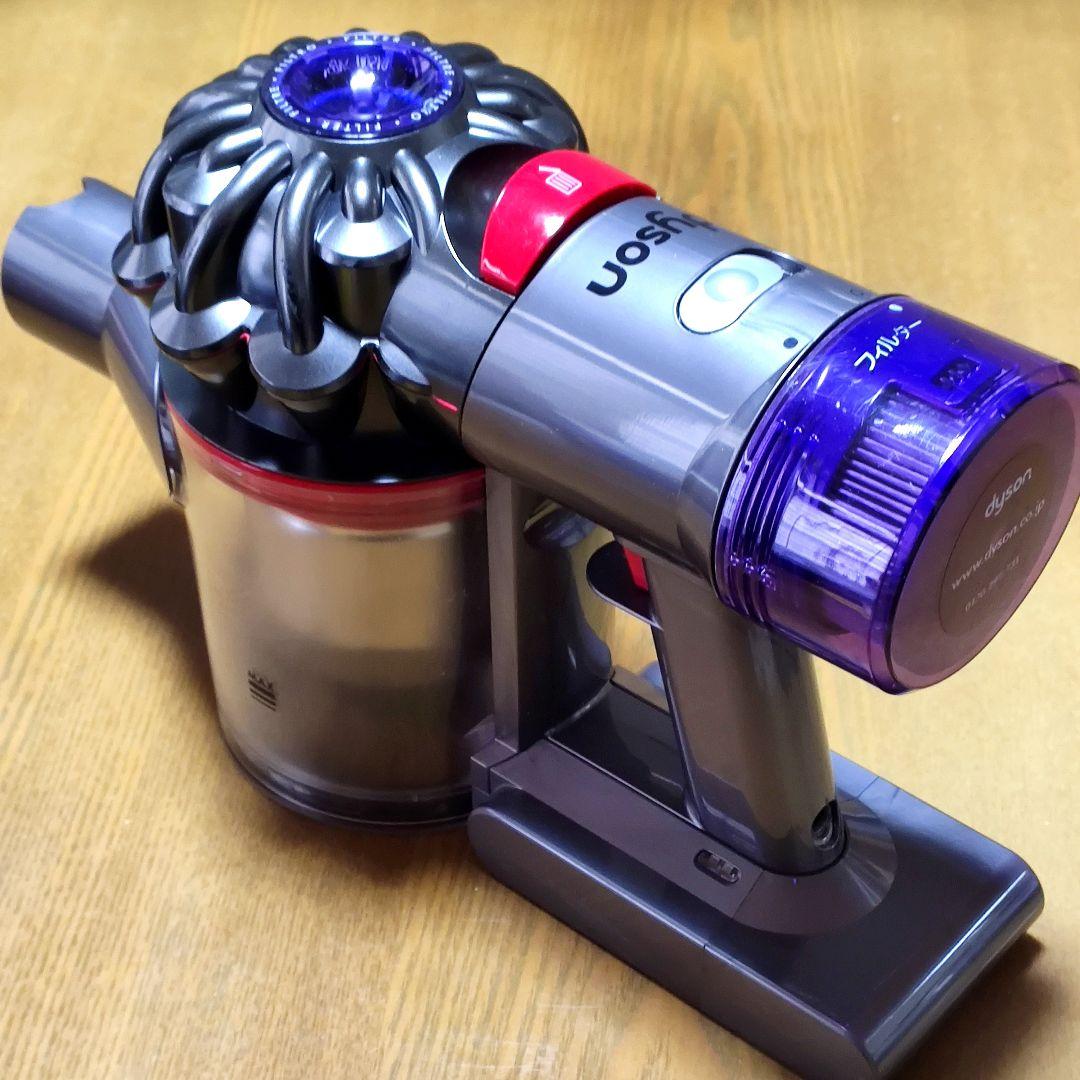 ダイソン V8 SV10 掃除機 分解清掃済み 動作品 純正バッテリー３つセット