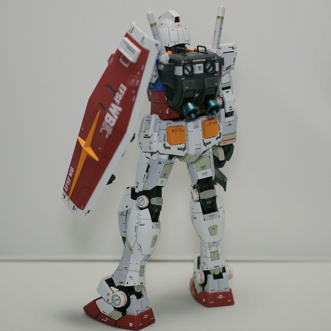 MG ガンダム 塗装 完成品 バンダイ ガンプラ 1/100