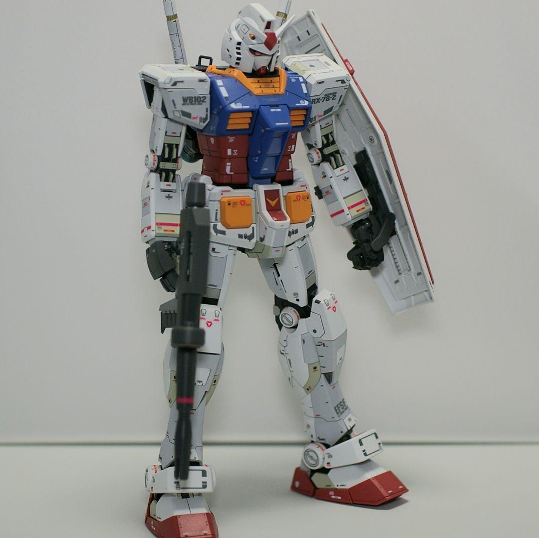 MG ガンダム 塗装 完成品 バンダイ ガンプラ 1/100