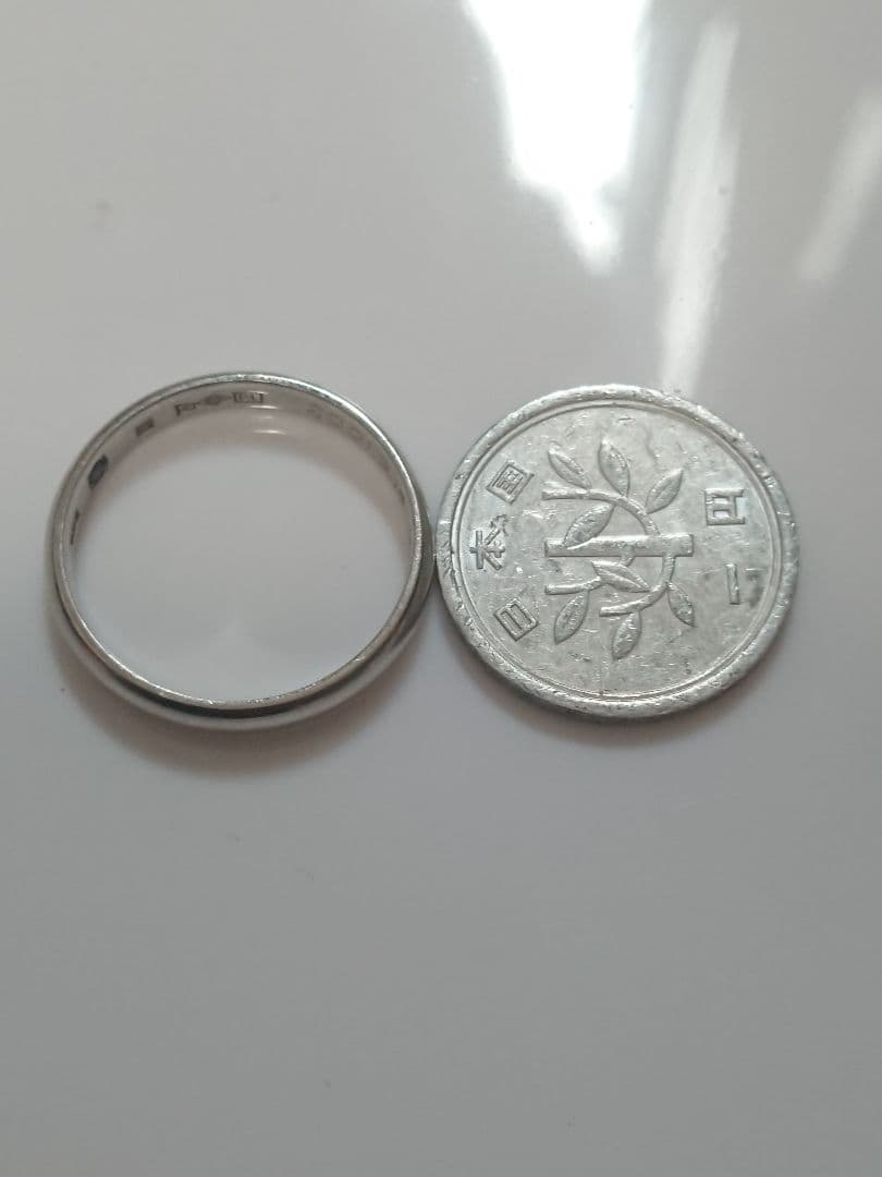 プラチナリング pt1000 5g (訳あり)