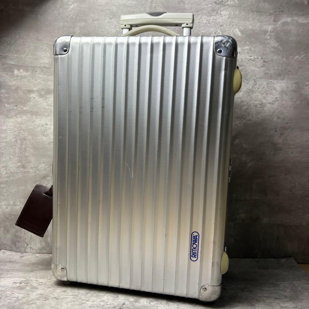 RIMOWA トパーズ 32L 2輪　機内持ち込み可 シルバー