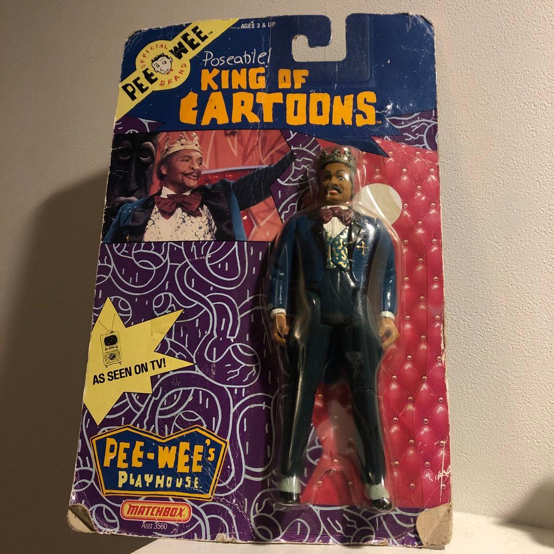 king of cartoons フィギュア peewee herman