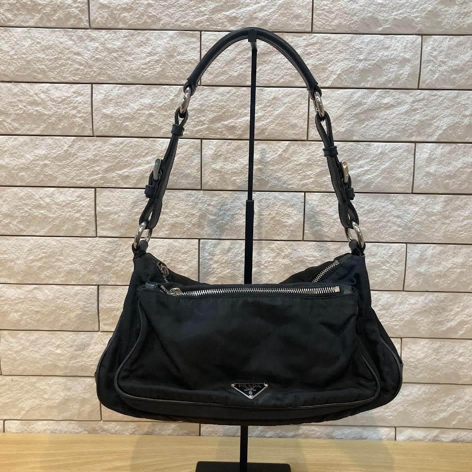 PRADA プラダ ナイロン ショルダーバッグ 肩掛け ハンドバッグ