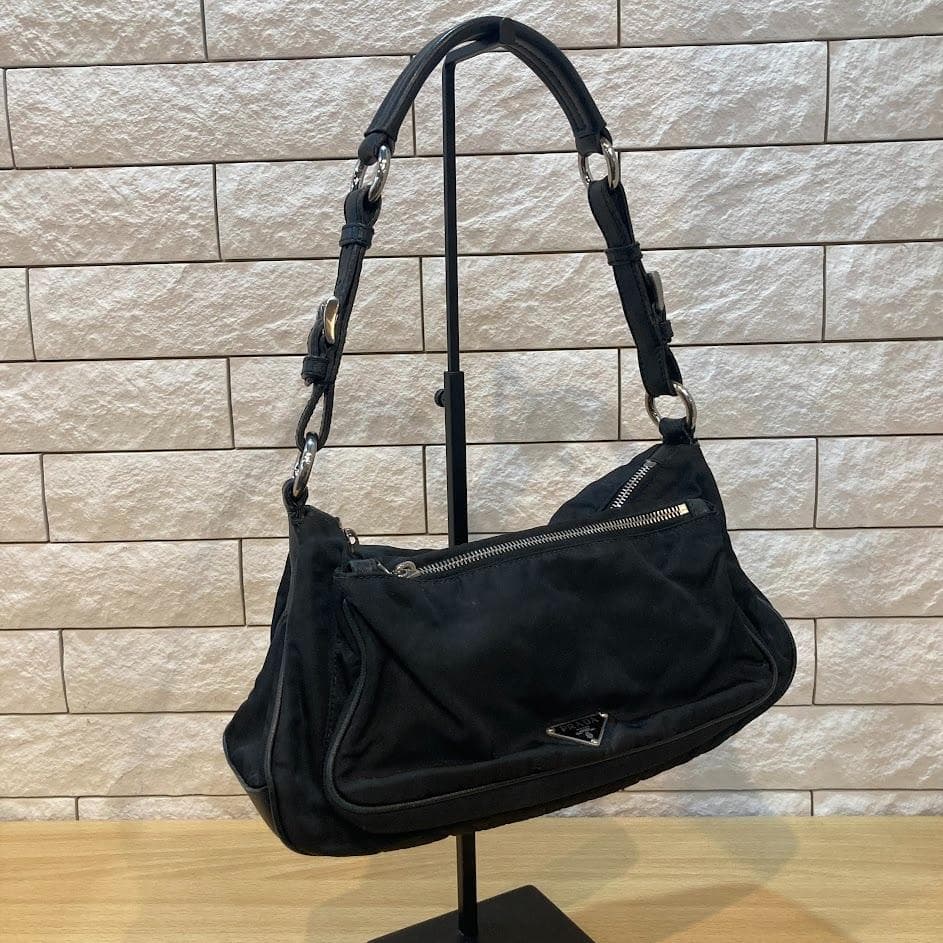 PRADA プラダ ナイロン ショルダーバッグ 肩掛け ハンドバッグ