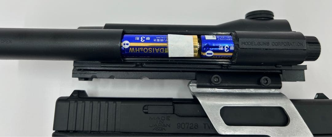 【不朽名作 】 MGCグロック17(ガスブローバック)とスコープ付カスタムセット