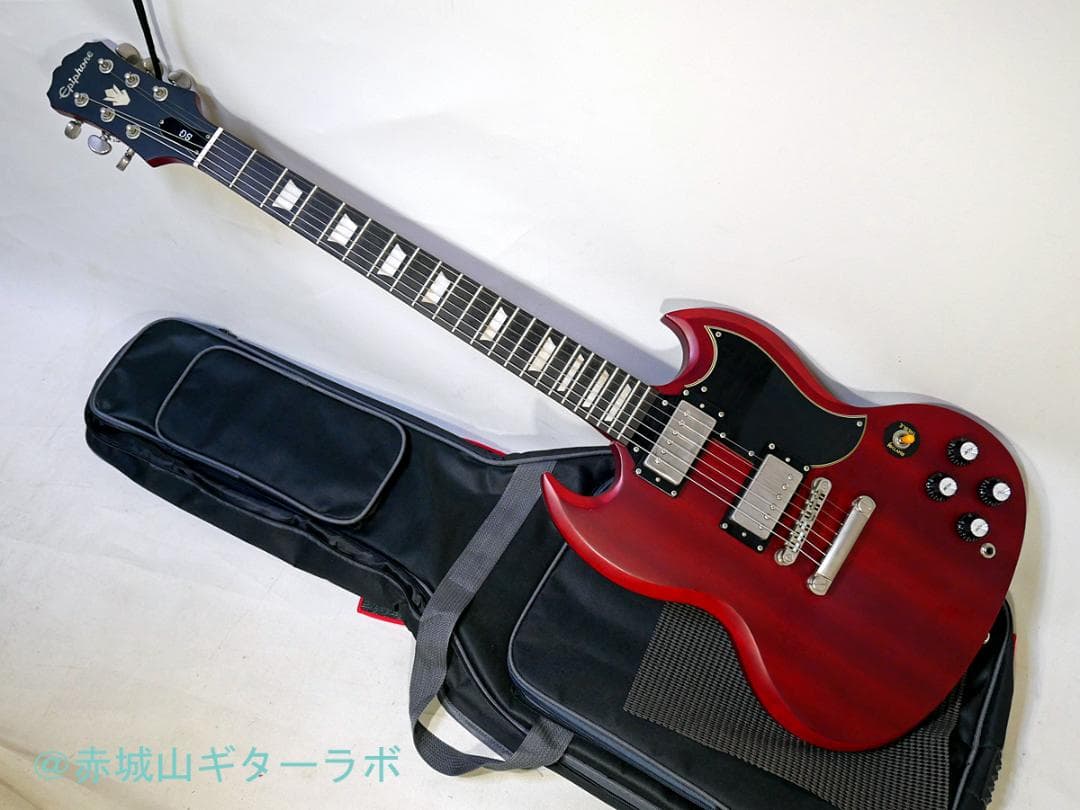 Epiphone Worn G-400 2014年中国製★ソフトGIGケース付属