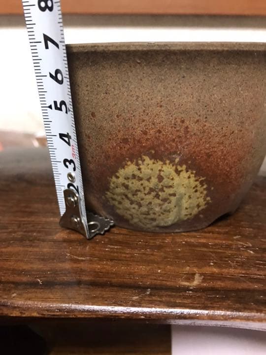 盆栽鉢　超お洒落なミニ植木鉢盆栽鉢信楽山野草サボテン多肉植3点