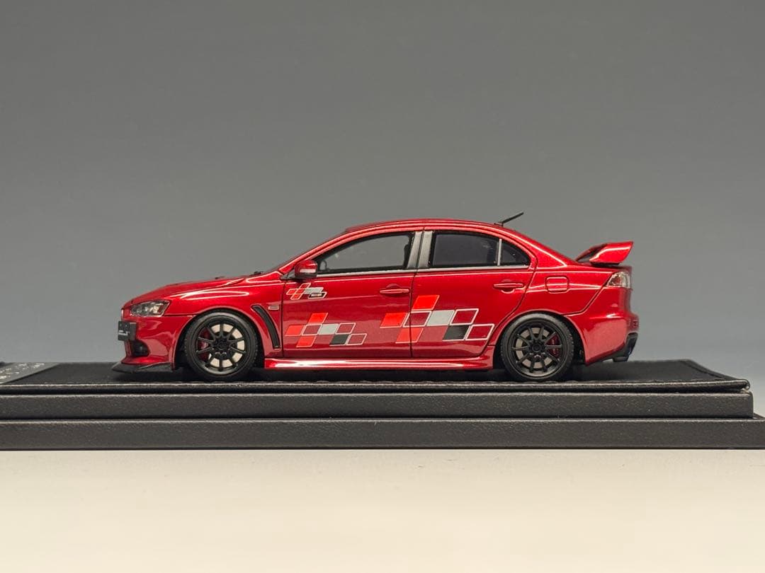 IG 1/43 三菱 ランサーエボリューションⅩ レッド CZ4A 2568