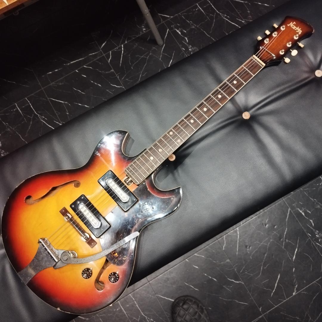 Norma ノルマ 60年代製 ビザール エレキギター　Tomboフルアコ