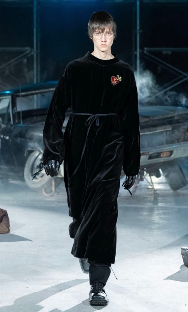 ダイリク　ベロアドクターコート