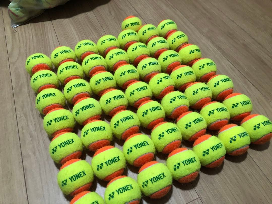 即日発送　中古硬式テニスボール オレンジボール150球　ジュニア用