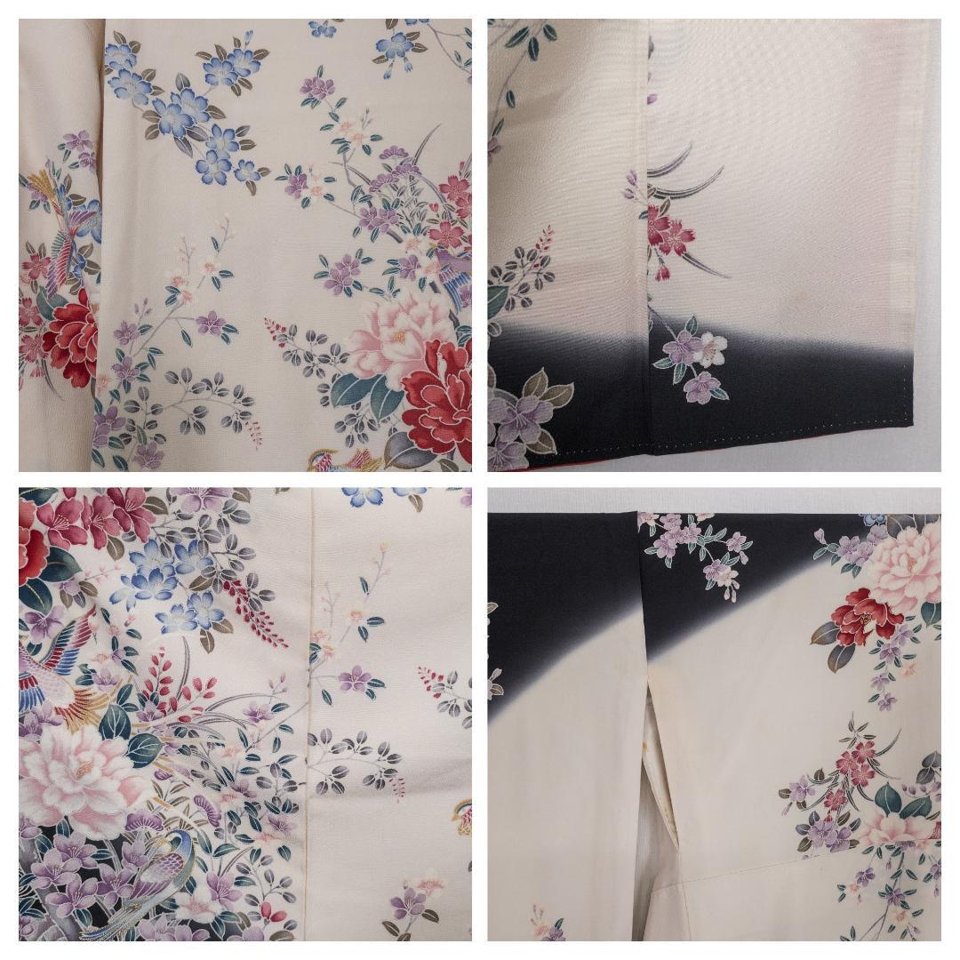 chika200555 R7SK1327 振袖+帯 2点セット 六通柄