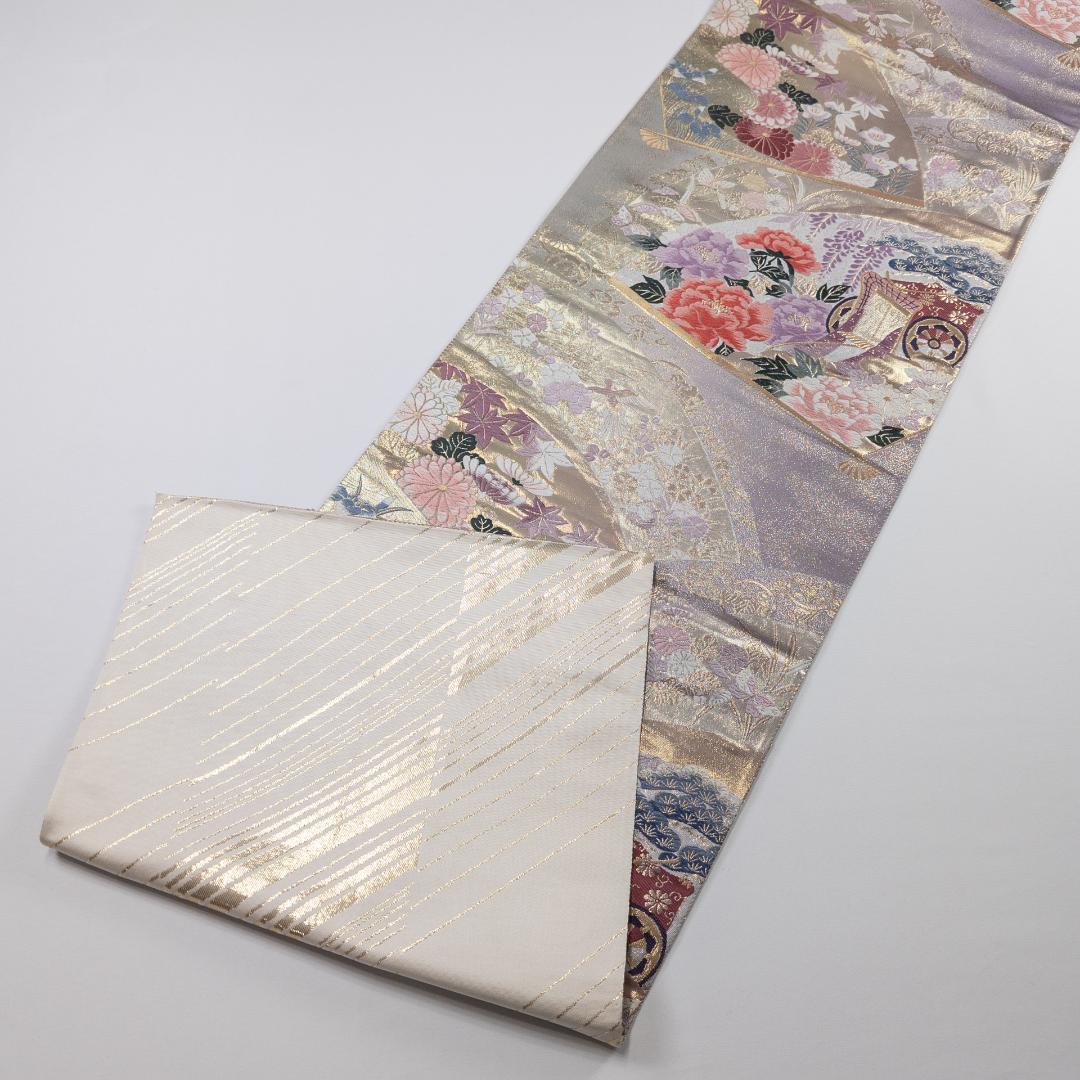 chika200555 R7SK1327 振袖+帯 2点セット 六通柄