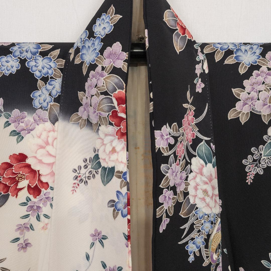 chika200555 R7SK1327 振袖+帯 2点セット 六通柄