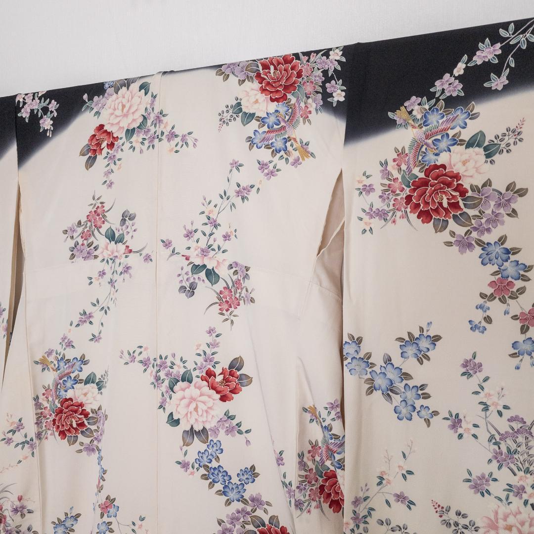 chika200555 R7SK1327 振袖+帯 2点セット 六通柄