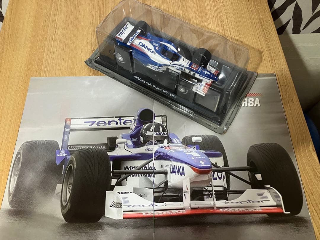 3台セット　日本未発売　ビッグスケールF1コレクション　アロウズ　A18 ヒル