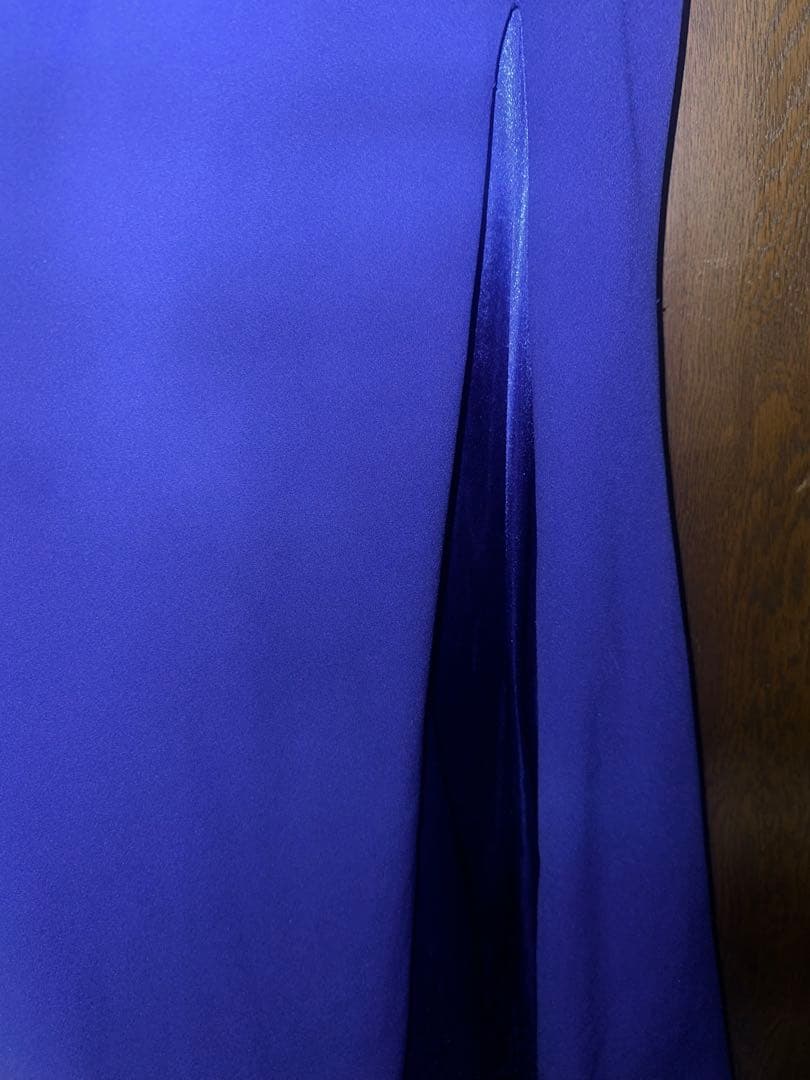 【美品】IRMA ロングドレス ブルー キャバドレス