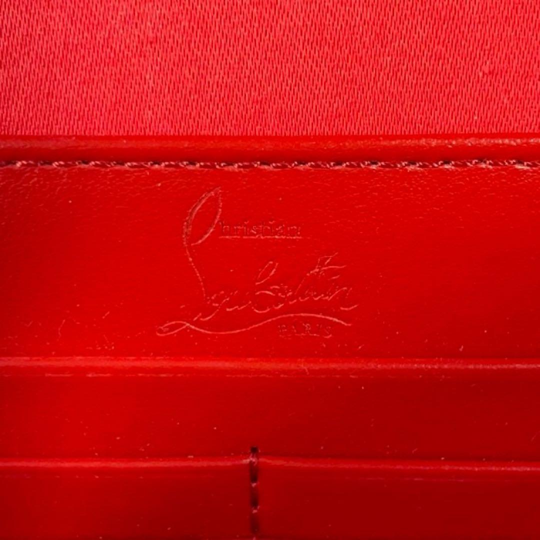 【極美品】Christian Louboutin ルブタン キピポーチ レザー