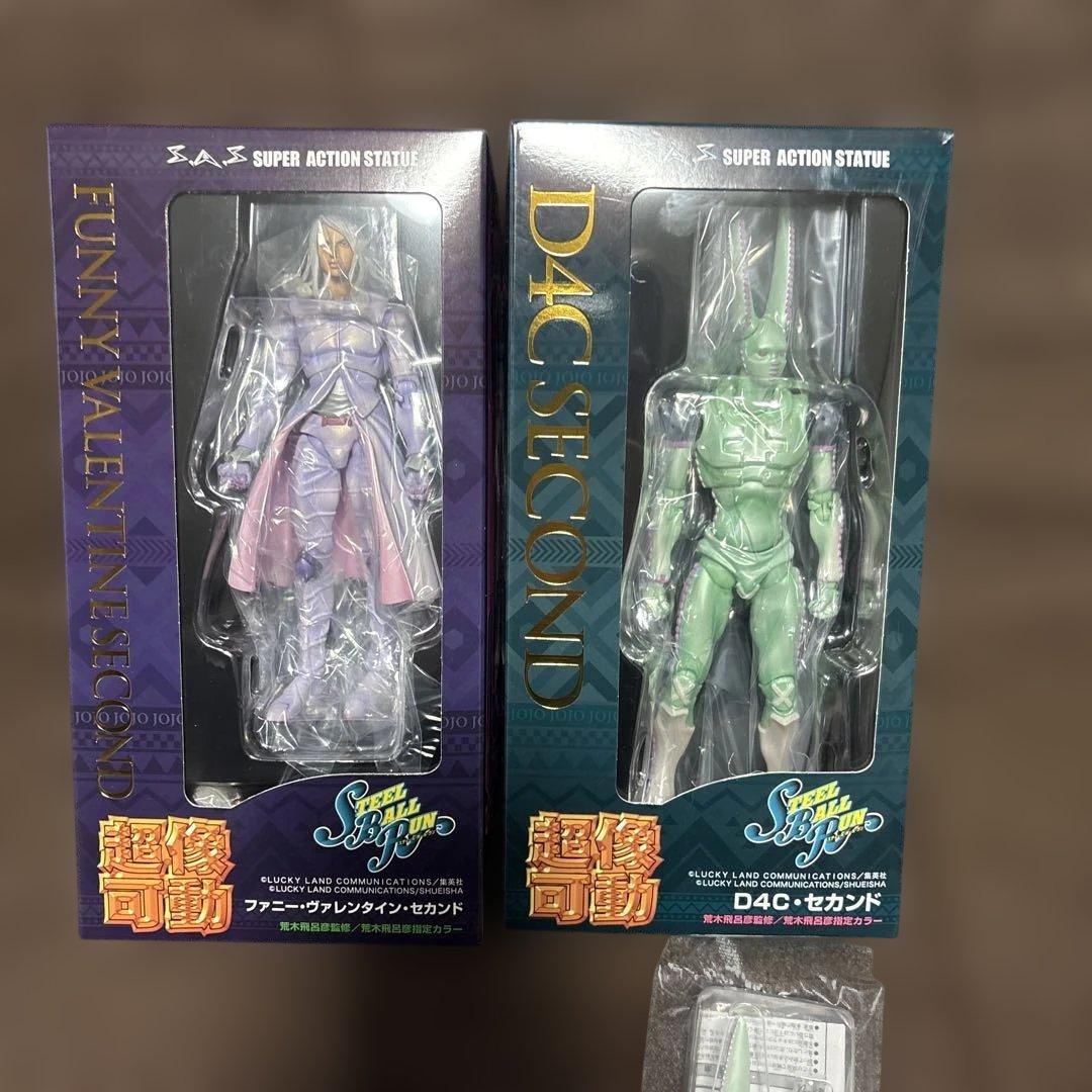 ジョジョ d4c ヴァレンタイン セカンド 特典あり 超像可動 フィギュア 新品