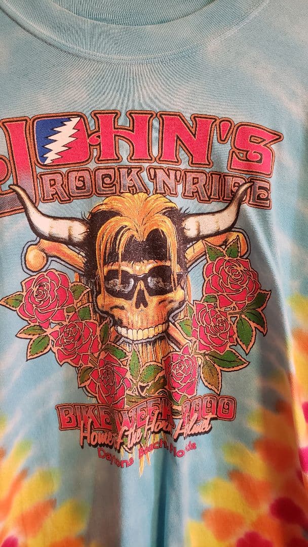 JOHN'S ROCK'N'RIDE タイダイ Tシャツ ビンテージ