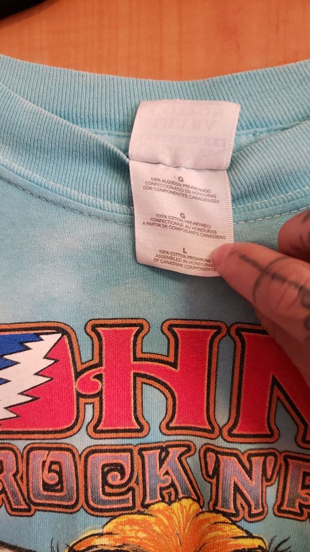 JOHN'S ROCK'N'RIDE タイダイ Tシャツ ビンテージ