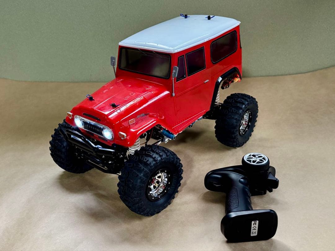 完動品 タミヤ CR-01 ランクル40 オプションパーツ多数 フルセット