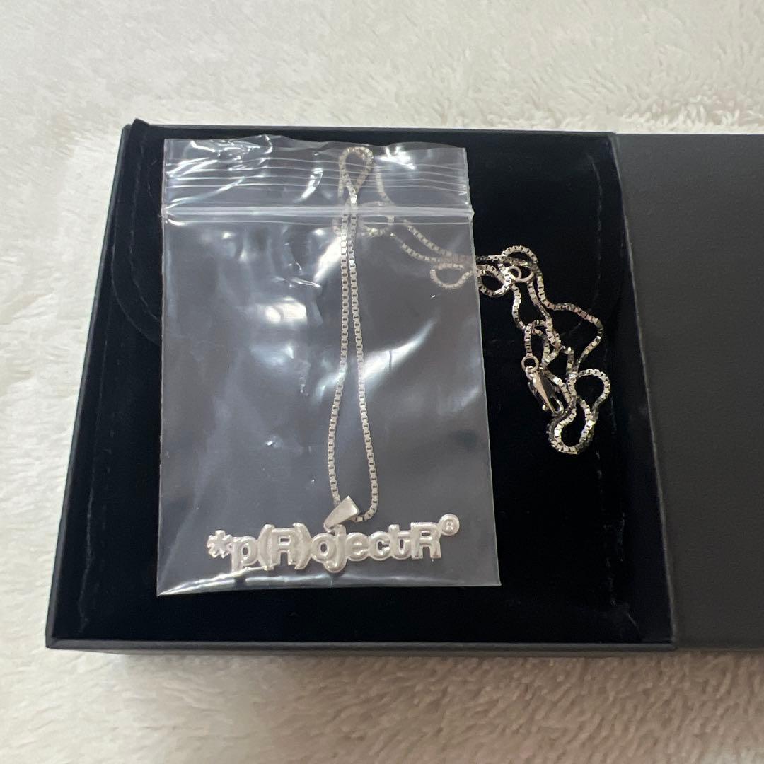 THE RAMPAGE *p(R)ojecR シルバー ロゴネックレス