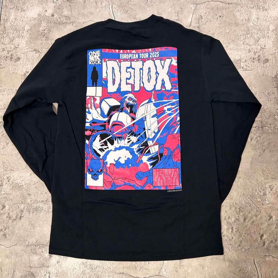 S ワンオク One Ok Rock DETOX ヨーロッパ 海外グッズ ロンT