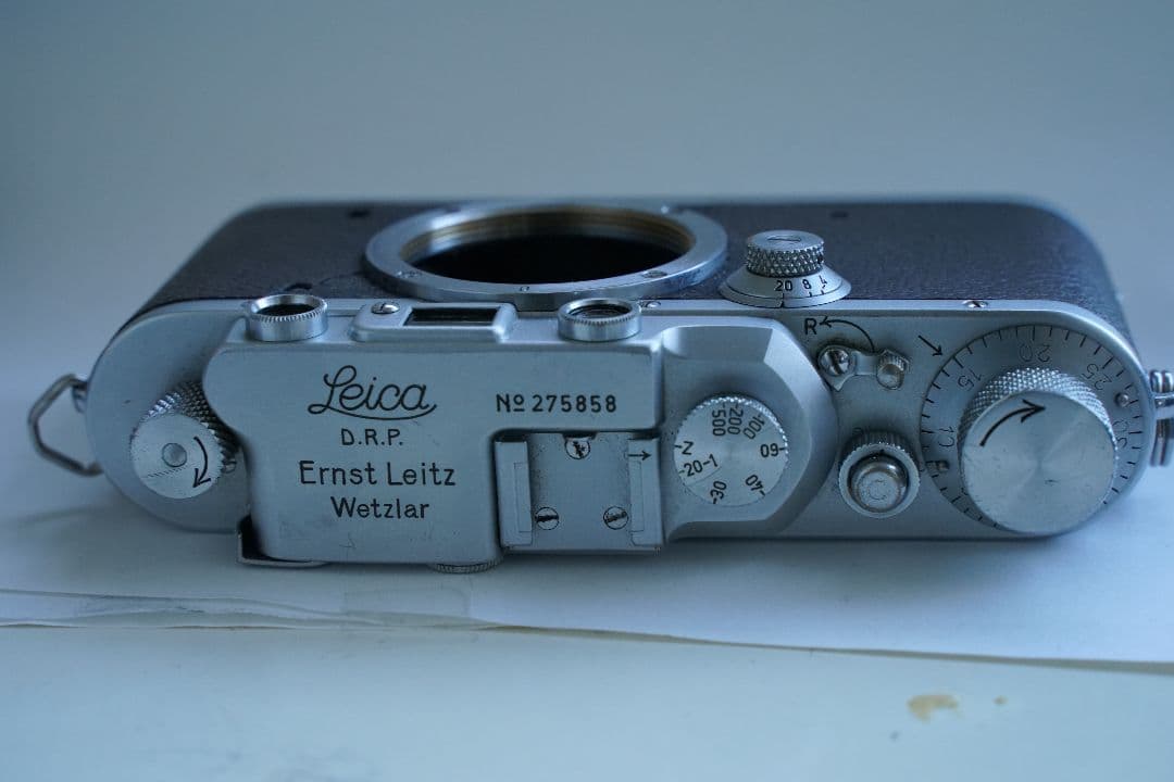 【良品】Leica DIII 戦前型 シルバークローム