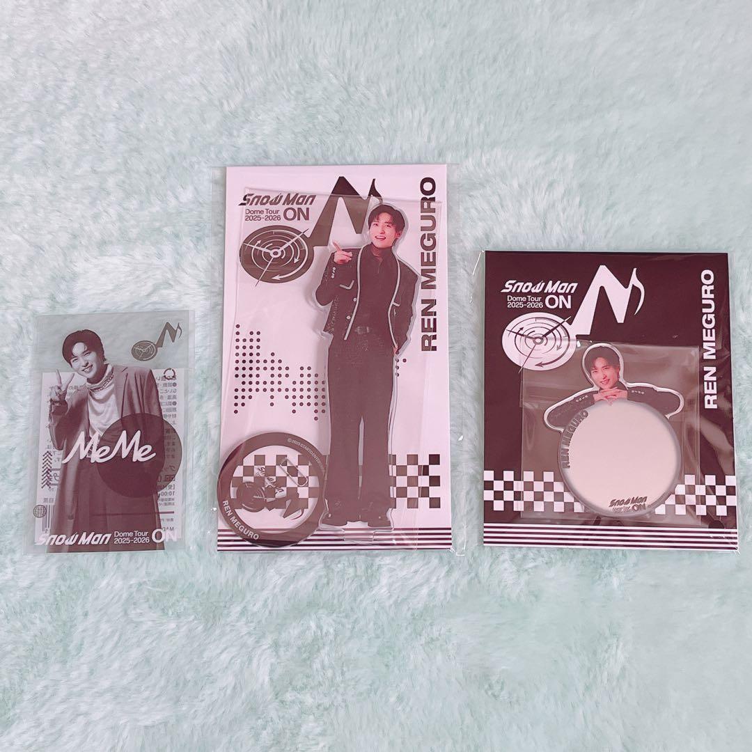 Man Dome Tour 2025-2026 グッズ　全員分