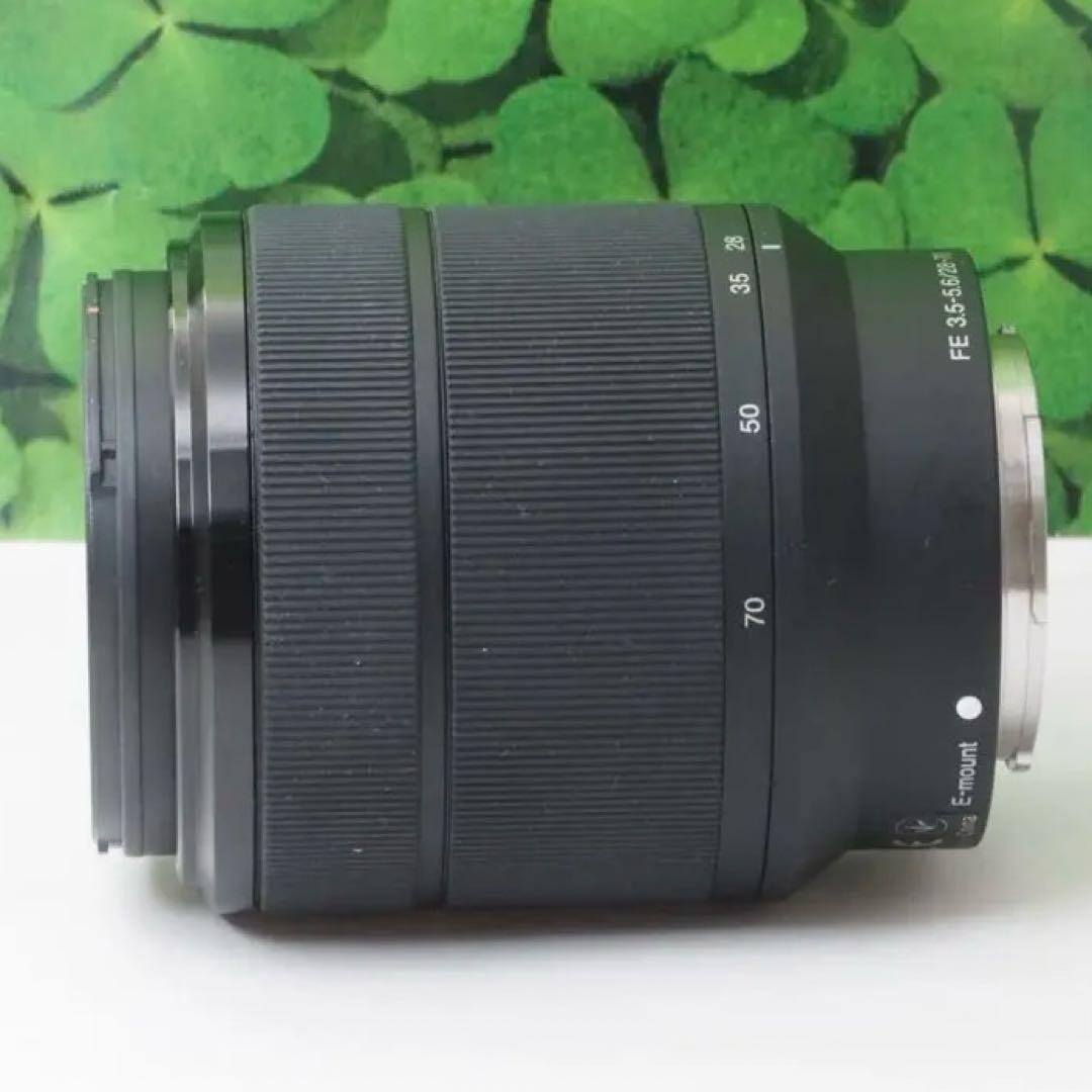 【美品】Sonyソニー⭐️FE 28-70mm フルサイズ対応 標準レンズ 黒