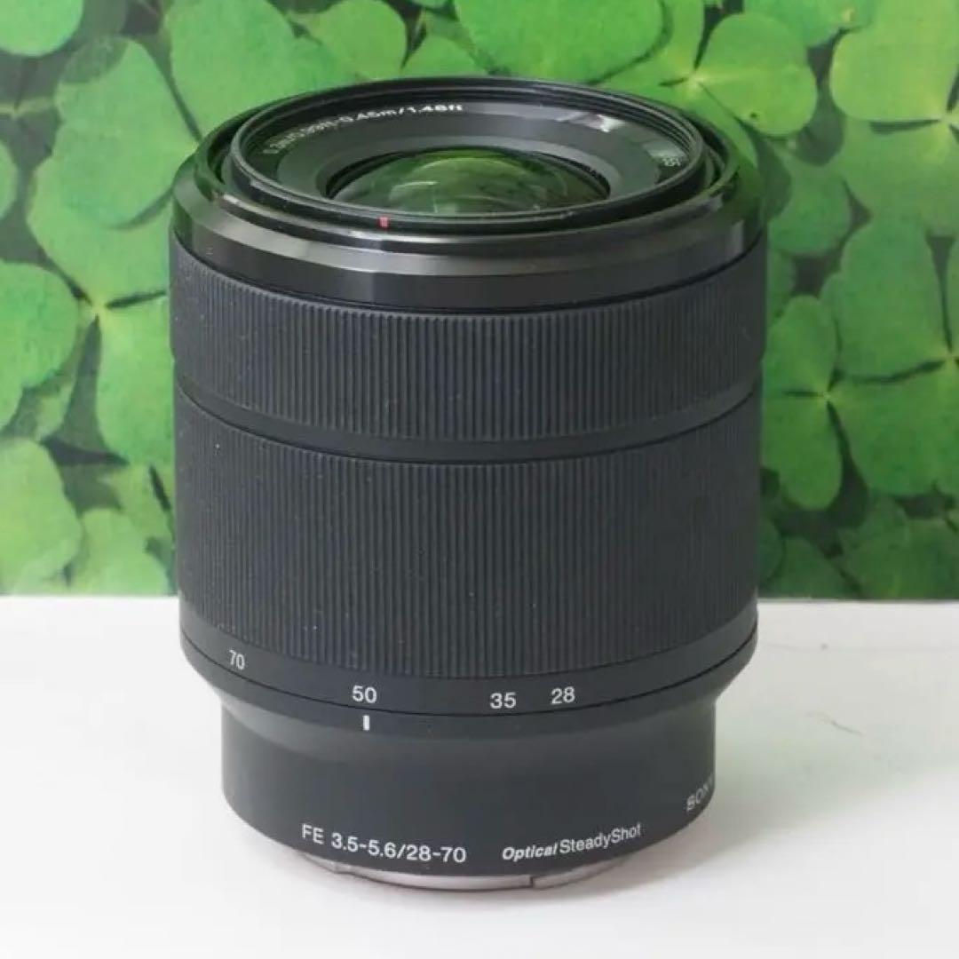 【美品】Sonyソニー⭐️FE 28-70mm フルサイズ対応 標準レンズ 黒