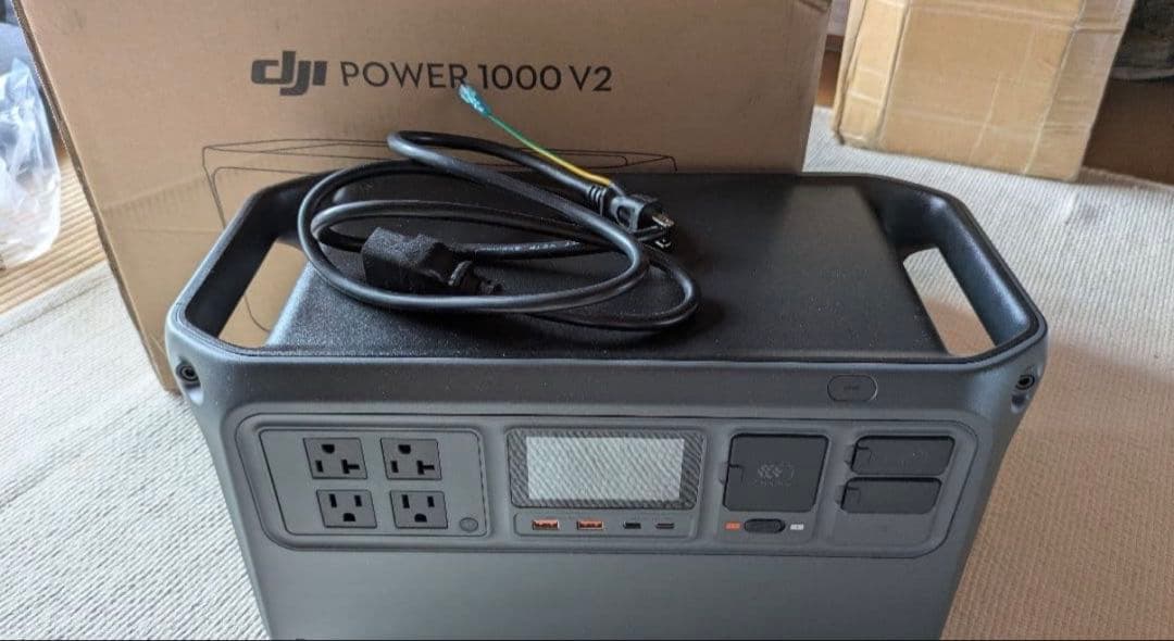 【新型モデル】DJI Power 1000 V2 ポータブル電源 1024Wh