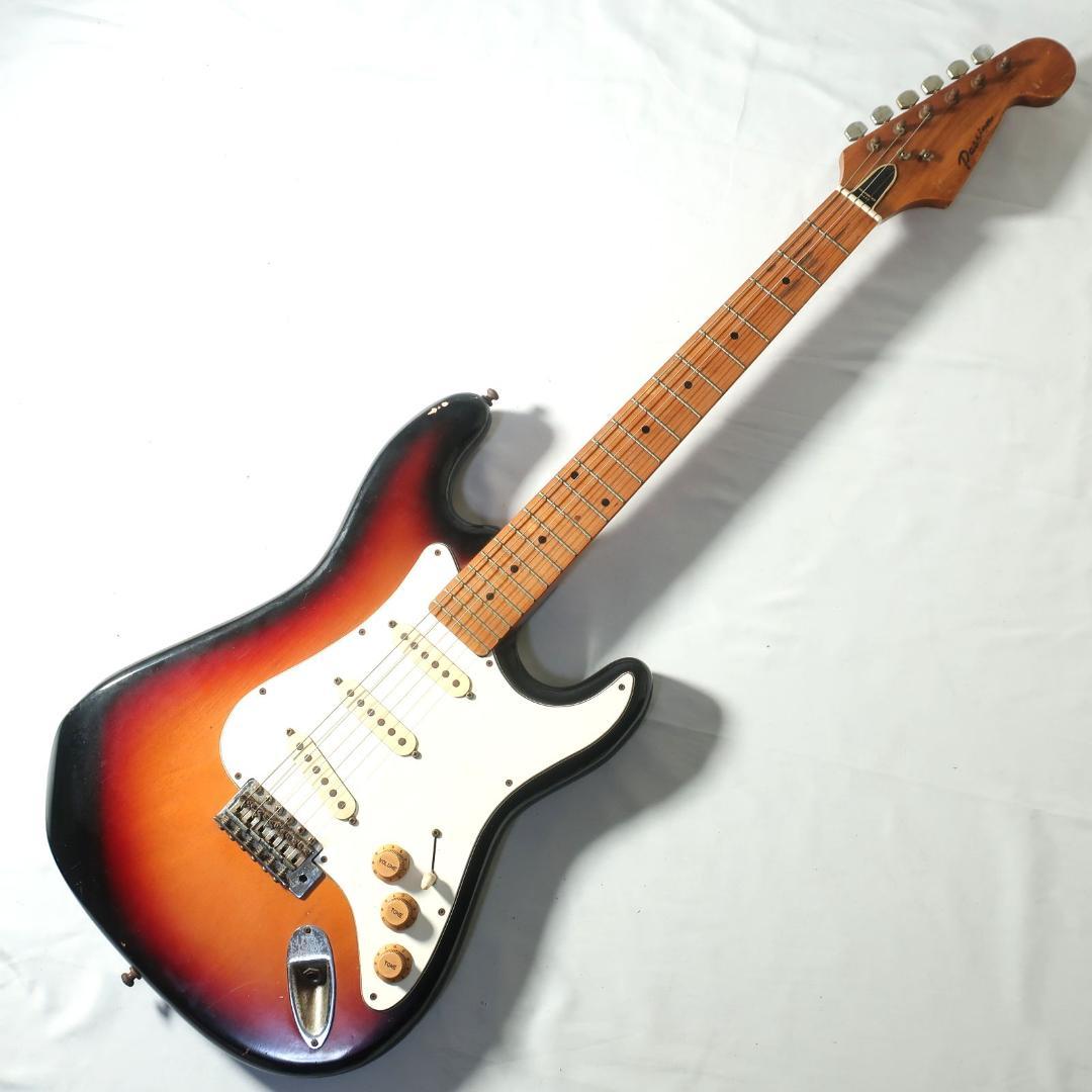 Passion ストラトキャスタータイプ エレキギター 3トーンブラウン