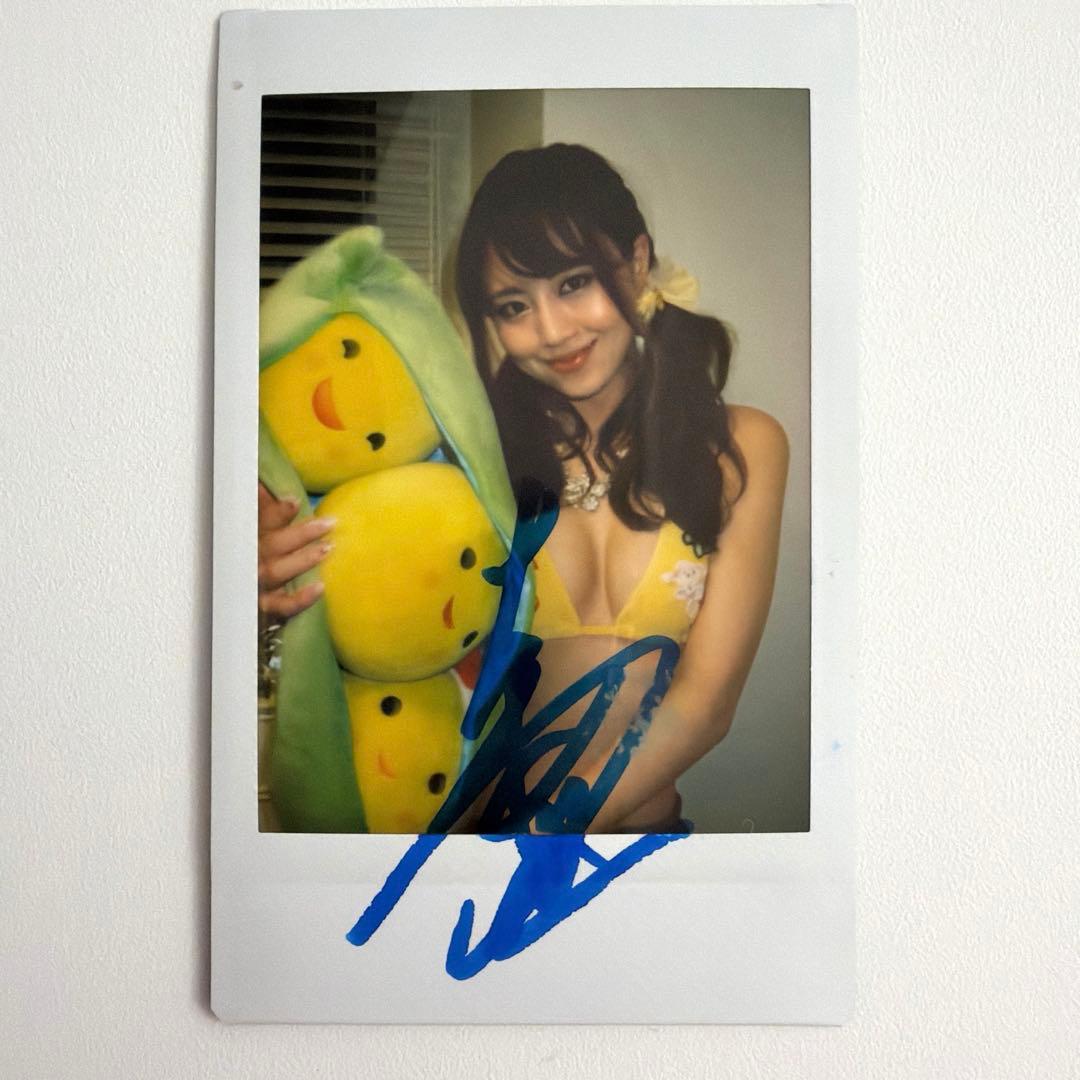 吉沢明歩サイン入りチェキ