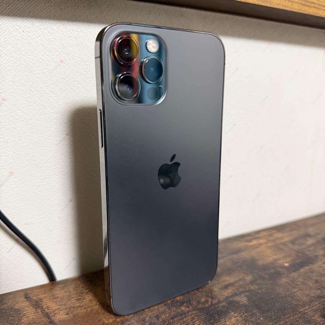 【値下げ中】iPhone 12pro グラファイト 128GB本体