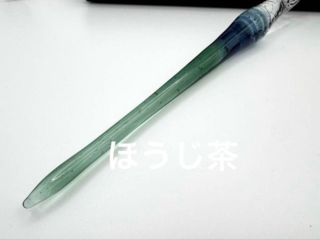 ガラスペン aun 中字 M ラクーン