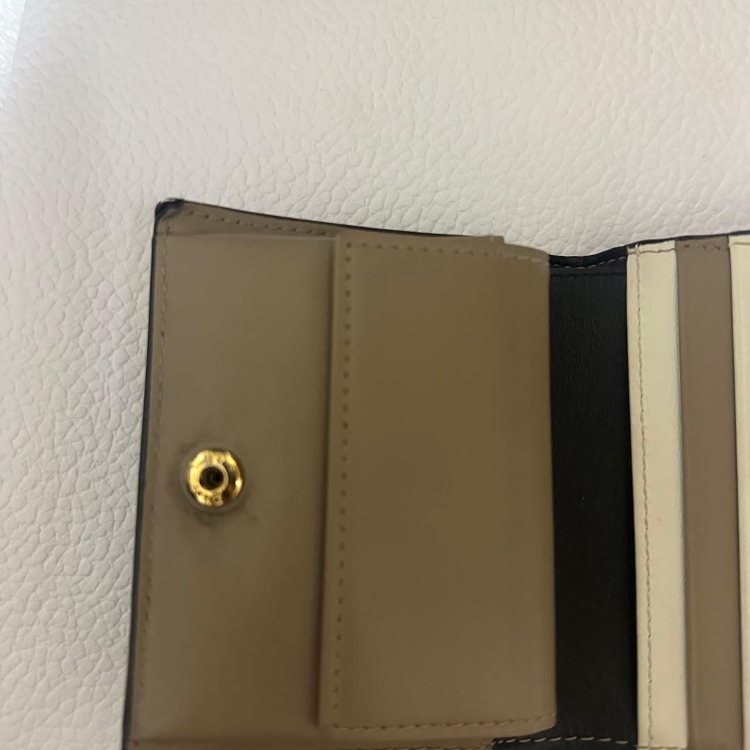 【タ】Christian Dior 二つ折り財布 ブラック