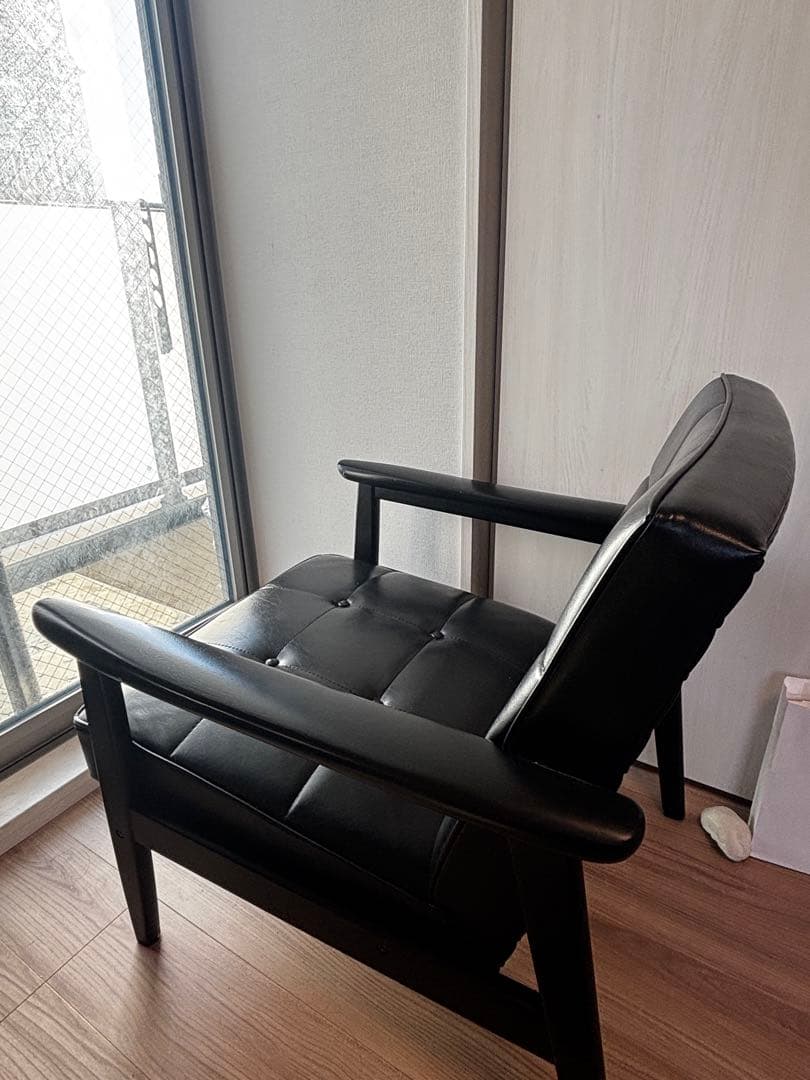 【美品】カリモク60 kチェア ブラックブラック