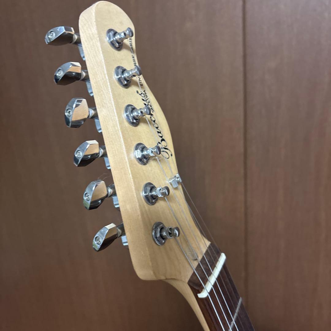 Bacchusテレキャスタータイプ キャンディアップルレッド