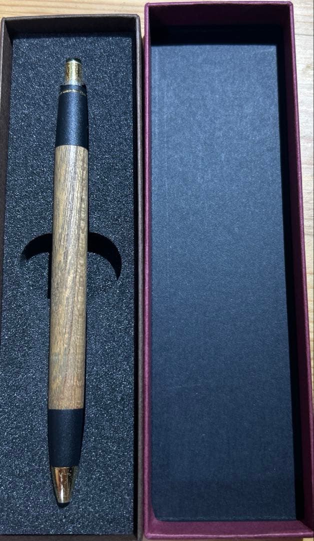 ボナンペン欅　真鍮シャーペン