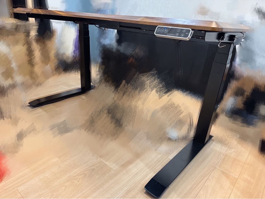 大阪市内送料無料!Flexispotの電動昇降デスクE7 pro(天板付き)