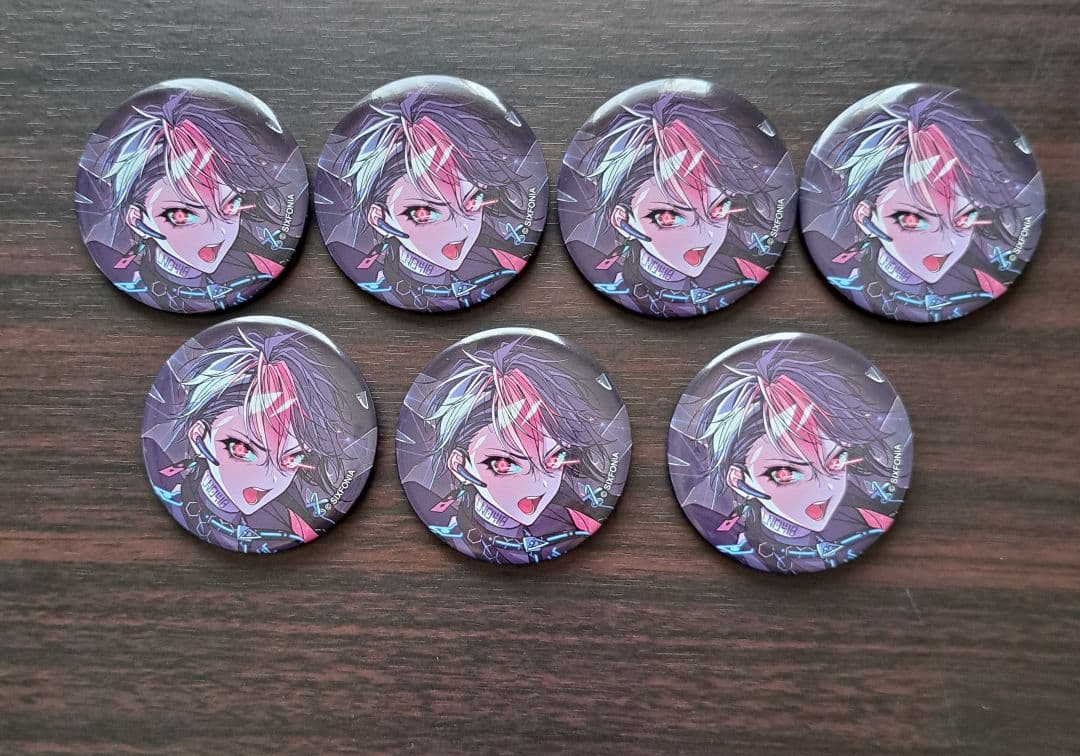 シクフォニ　缶バッジ　第14弾　シンギュロイド　LAN